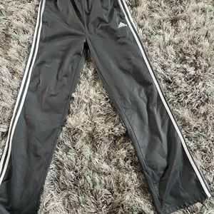 Adidas iconic pants. NWOT. Never worn. Smoke-free home. 100% Polyester